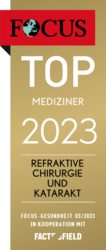Mediziner REFRAKTIVE CHIRURGIE UND KATARAKT 2023 vertical