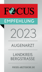 siegel focus 2023 Augenarzt Landkreis Bergstrasse